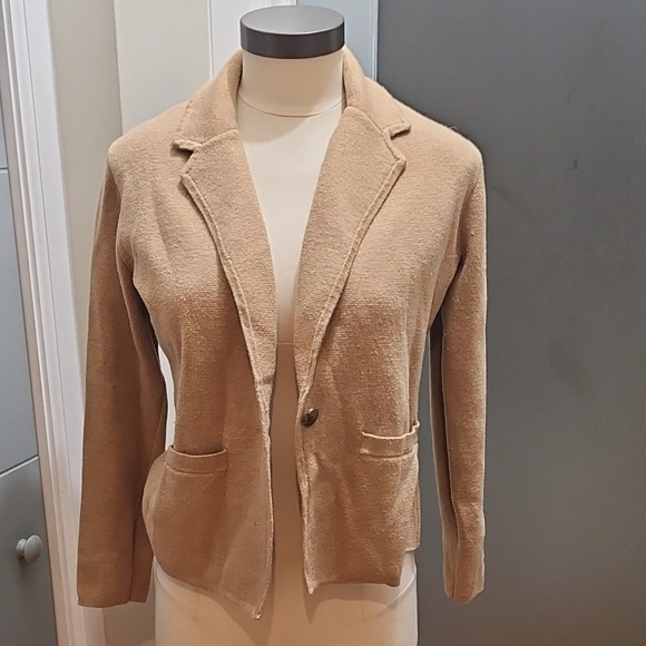 J. Crew Women's Tan Blazer - Picture 1 of 4
